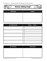 decision making chart teachervision