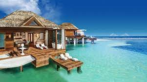 12 New Over The Water Honeymoon Butler Bungalows To At Its Newly Rebranded Sandals South Coast Resort In Bungalow Resorts Water Bungalow Overwater Bungalows