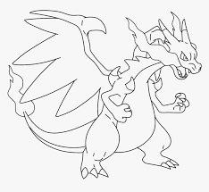 Two nails with a blue tip curved upward from the. Mega Charizard Drawing Charizard X Coloring Page Hd Png Download Kindpng