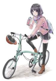 Anime Bicycle Art In 2020