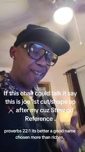 If this 💺 🪑 ♿️ 💺 chair could talk it say thank you for your referral  clients turn to gd. partners##blackstories #barbertok #musicaltheatre  #mindsethealth #Barberstories