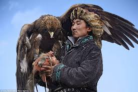 Meet The Kazakh Eagle Hunters Who Train Their Birds To Hunt For Wolves Eagle Hunting Eagle Hunter Animal Hunting