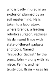 In the meantime, gadget and brenda fall in love. Inspector Gadget 1999 Online Streaming 1080p Funny Action Movies