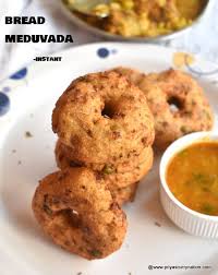 Instant Bread Medu Vada Recipe How To Make Bread Medu Vada Medu Vada Recipe Recipes Bread