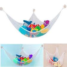 Toy hammocks are usually hung in a corner of a room using two or three loops and mounting hooks. Hanging Toy Corner Hammock Net Organizer For Stuffed Animals Dolls Storage Bag Walmart Com Walmart Com