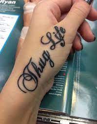 Kellysodope Hand Tattoos Thug Life Tattoo Tattoos