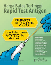 Harga Batas Tertinggi Rapid Test Antigen