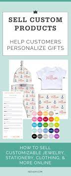 How To Sell Custom Products Or Personalized Gifts Aeolidia Things To Sell Custom Personalized Gifts