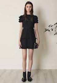 Red Valentino Pre Fall 2017 Fashion Show Fall Fashion 2017 Short Sleeve Mini Dress Fashion