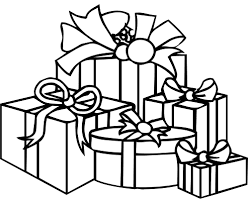 Many Christmas Presents That Decorate With Ribbon Coloring Pages Christmas Present Coloring Pages Christmas Gift Coloring Pages Christmas Tree Coloring Page