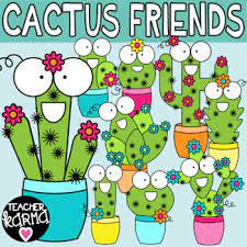 Kawaii cactus clipart, succulent clipart, kawaii cacti, valentine clipart, kawaii clipart, kawaii succulent, cactus clip art, png clipart. Cactus Clipart Happy Friends By Teacher Karma Tpt
