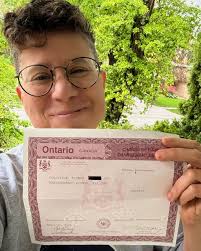 TODAY IS A SPECIAL DAY!! I *finally* got notice that my name has been  legally changed to ALI, from my name assigned at birth. I also now have X  as my *legal