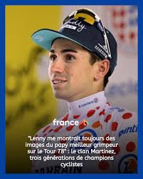 Lenny me montrait toujours des images du papy meilleur grimpeur sur le Tour  78" : le clan Martinez, trois générations de champions cyclistes 👉  https://ebx.sh/IXnfMN