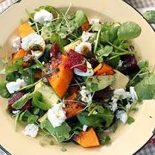 Roasted Butternut Beetroot And Avocado Salad Recipe Caprese Salad Recipe Caprese Salad Wine Recipes