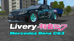 Explore the amg c 63 coupe, including specifications, key features, packages and more. Livery Miku Mercesdez Benz C63 Peter C Cvt Rsm Bussid Youtube