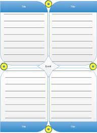 Just click in the blank spaces, type, print or photocopy. Note Taking Graphic Organizers Free Samples