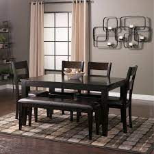 Named After The Beautiful Wood In Which It Is Constructed The Mango Espresso Finish 6 Pie Wood Dining Room Furniture Mango Wood Dining Table Dining Room Decor
