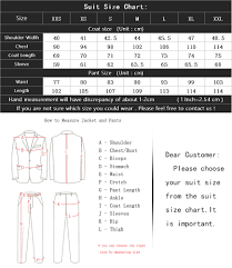 Mens Suit Shirt Size Chart Dreamworks