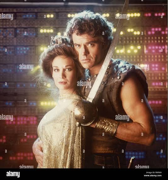 RELEASE DATE: March 16, 1984 MOVIE TITLE: The Ice Pirates DIRECTOR: Stewart  Raffill STUDIO: MGM PLOT: In the far future water is the most valuable  substance. Two space pirates are captured, sold