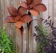 Rusty Metal Garden Decor & Metal Yard Art • The Garden Glove