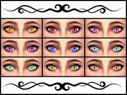 What kind of contact lenses go with snake eyes? Lillta S Dragon Eyes Non Default