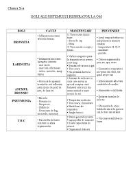 Este o inflamatie acuta a mucuoasei bronsice, interesand de obicei bronhile marisi mijlocii si. Boli Ale Sistemului Respirator La Om