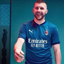 Ac Milan 2020 21 Puma Third Kit In 2020 Classic Football Shirts Vintage Football Shirts Ac Milan