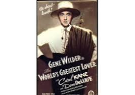 The World's Greatest Lover (1977) VHS Video Cover Art