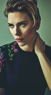 Scarlett Johansson Short Hair Tumblr Scarlett Johansson Scarlett Johanson Tumblr Hair