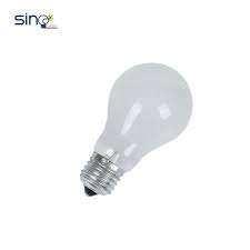 China A55 Globe Lighting Pc Aluminum Body Frosted Glass 9w 110 130v Ce Rohs Incandescent Light Bulbs China Incandescent Lamp