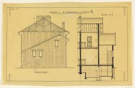 Great offers on site, order now File Drawing Rendering Of The Side Elevation And Cross Section Of A Two Family Mass Operation House Type No 1 Ca 1921 Ch 18385001 Jpg Wikimedia Commons