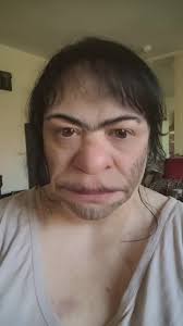 WHAT IN THE NAME OF ALL THAT IS GOOD AND HOLY???!!! 🤣🤣🤣#Neanderthal  #neanderthalawareness #themissinglink #cavewoman #aaronneville #fugly  #funnytiktok #funnyfilterface #funnyeffects #SingLikeYouMeanIt ...