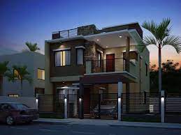 3 storey house design with rooftop. Two Storey House Design With Roofdeck Novocom Top