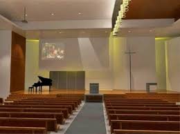 Technology Screen Church Interior Design Church Interior Modern Church