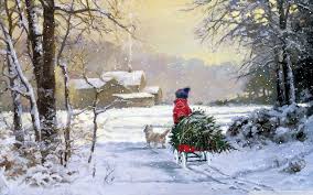 Beautiful Winter Illustration Ultra Hd Wallpapers Wallpaper Cave Wallpaper of digital art, winter, human, hope background. beautiful winter illustration ultra hd