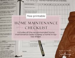 For homes with central heat and air, call your hvac technician to schedule the system's biannual checkup and servicing. The Home Maintenance Checklist Homeowners Need Home And Garden Smatterings