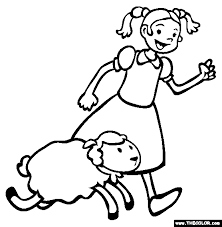 All art prints include a 1 white border around the image to allow for future framing and matting, if desired. Nursery Rhymes Online Coloring Pages