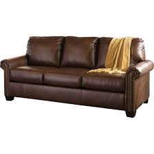 Brown Leather Queen Size Sleeper Sofa With Mattress Just 639 00 Streamlined Comfort And A Coo Queen Size Sleeper Sofa Sofas For Small Spaces Best Sleeper Sofa