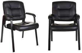 The Executive Home Office Desk Guest Chairs From Review Of Amazonbasics Classic Leather Chair The Home Decor And Guest Chair Leather Chair Home Office Desks