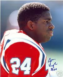 JON VAUGHN NEW ENGLAND PATRIOTS SIGNED 8X10 PHOTO W/COA