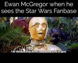 Jedimaster Jedi Starwars Starwarsmemes Prequels Prequelsmemes Mcgregor Ewanmcgregor Funny Star Wars Star Wars Facts Star Wars Humor Star Wars Memes