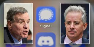 Mark Warner sought Steele dossier author over same app he criticized Trump  officials for using