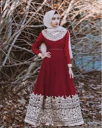 Dress Amazing Gaun Pakistan Pakaian India Busana Islami