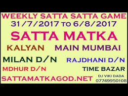 videos matching 1 may se 7 may 2017 matka weekly chart for