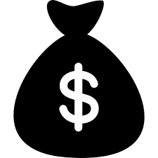 Money Bag With Dollar Symbol Free Vector Icons Designed By Freepik Free Icons Money Bag Money Template