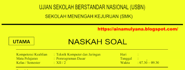 Apakah ujian sekolah (us) 2022 lebih sulit, berdasarkan pengalaman dari tahun ke tahun tingkat kesukaran soal ujian sekolah (us) meningkat. Latihan Soal Un Dan Soal Usbn Pemograman Dasar Tkj Smk 2018 2019 Pendidikan Kewarganegaraan Pendidikan Kewarganegaraan