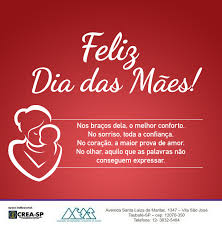 Mãe é pilar seguro, colo de amor incondicional, sorriso e palavra que acalmam, que orientam. Feliz Dia Das Maes Aeat