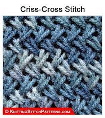 Check out our cross stitch knit selection for the very best in unique or custom, handmade pieces from our cross stitch shops. Knitting Stitch Patterns Criss Cross Stitch Using Twist Stitch Basketweave Stitch Knitting Stitches Knit Stitch Patterns
