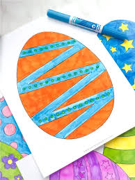 The carrot is orange coloring page. Free Printable Easter Egg Coloring Pages For Kids