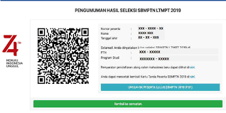 Kepada peserta yang dinyatakan lulus sbmptn 2020 diberitahukan bahwa: Diumumkan Siang Ini Berikut 3 Cara Resmi Mengecek Kamu Lulus Sbmptn